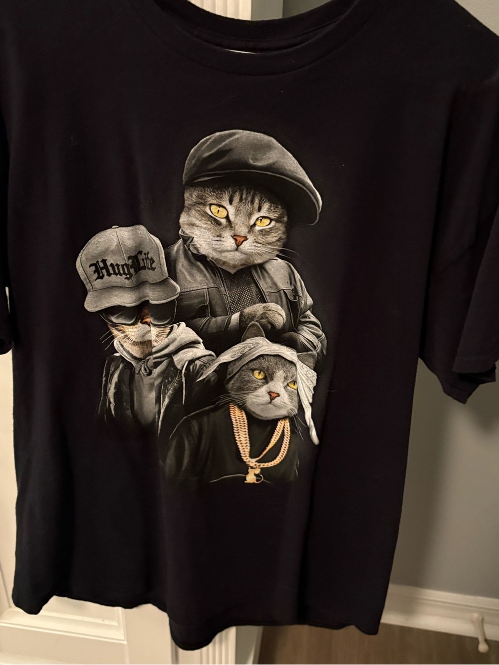 New “Hug Life” shirt!